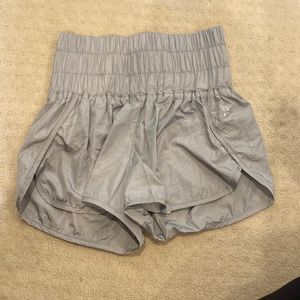 free people the way home shorts, size xs, arctic mist color